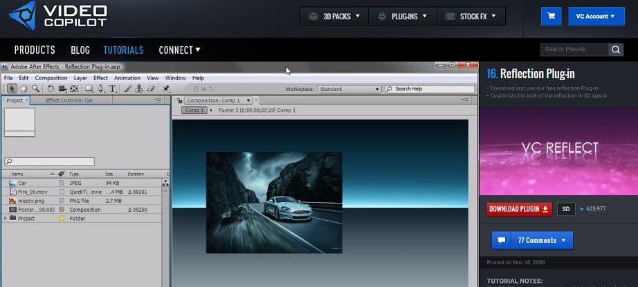 vc reflect plugin after effects cs6 free download