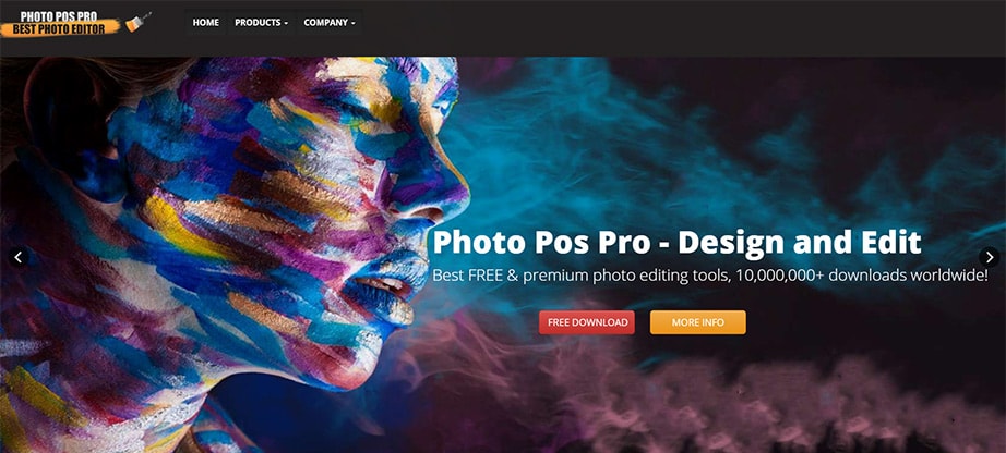 Photo Pos Pro - Free Photo Editing Apps