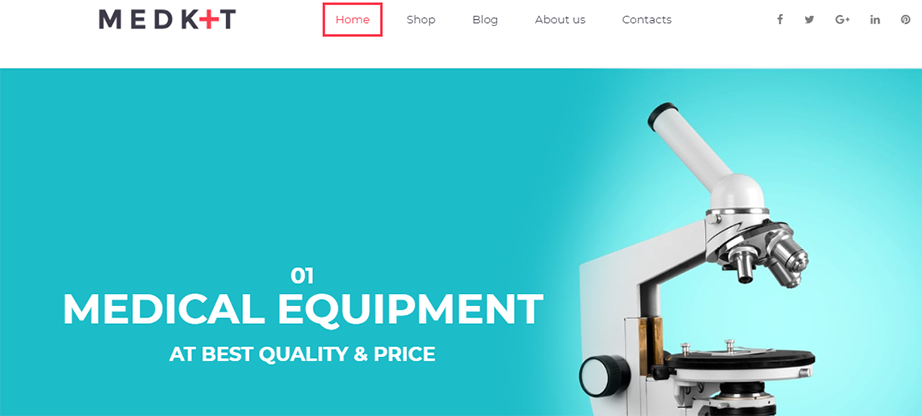  Medkit Ecommerce Website Template