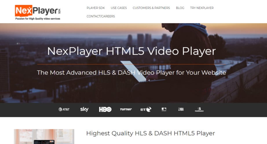 universal hls html5 video player