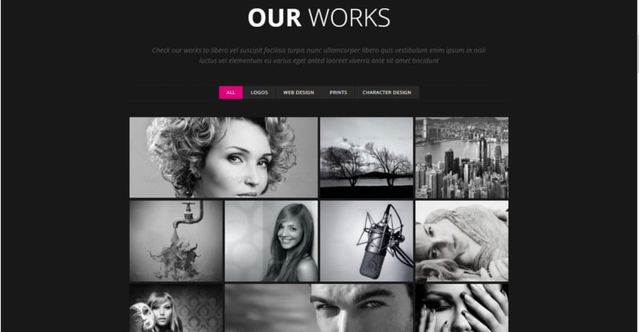 Carnival - Responsive Single Portfolio Template