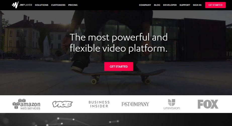 universal hls html5 video player