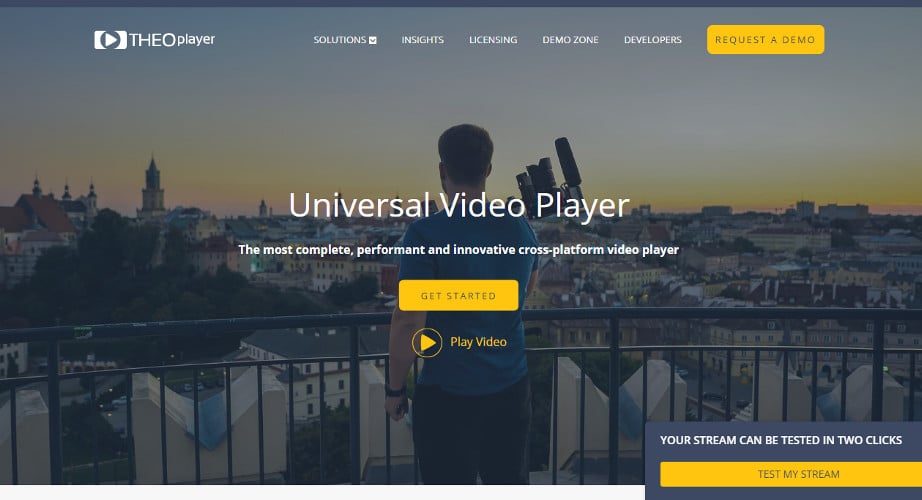 universal hls html5 video player