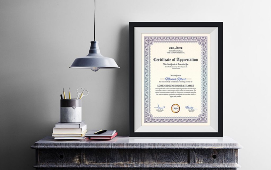 Certificate Designs graphics bundle image