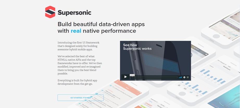 Supersonic javascript framework image