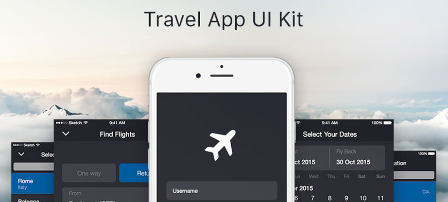 ios ui travel app