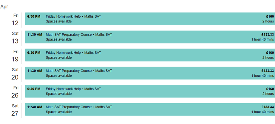 business management software schedule