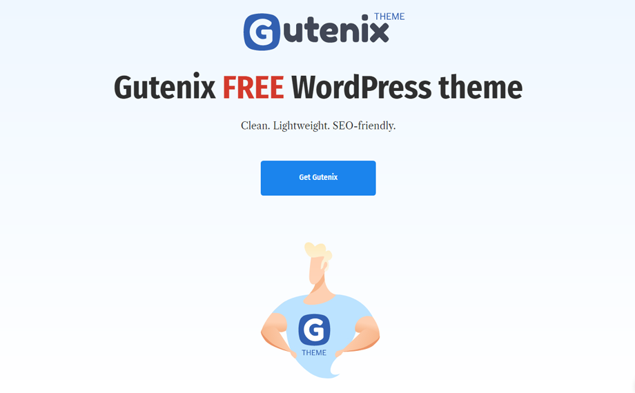 Gutenix minimal wordpress theme