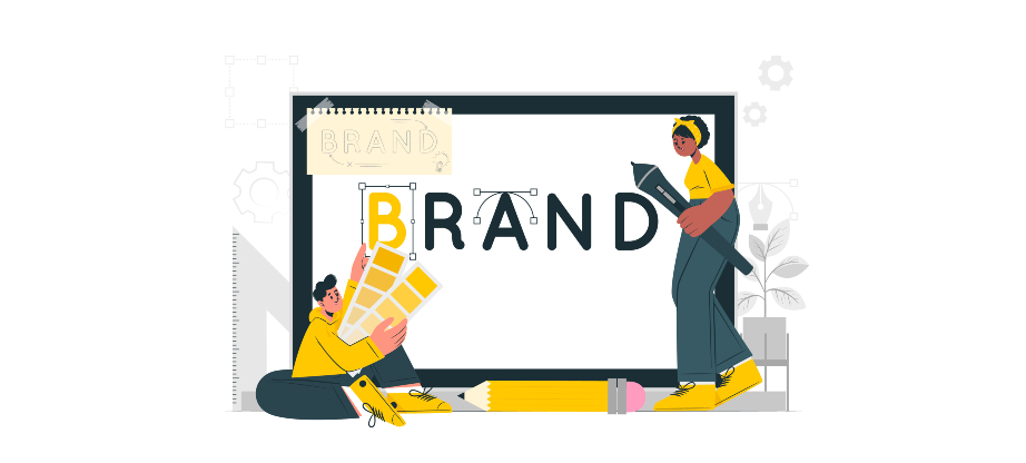Brand Identity Online and In-Person